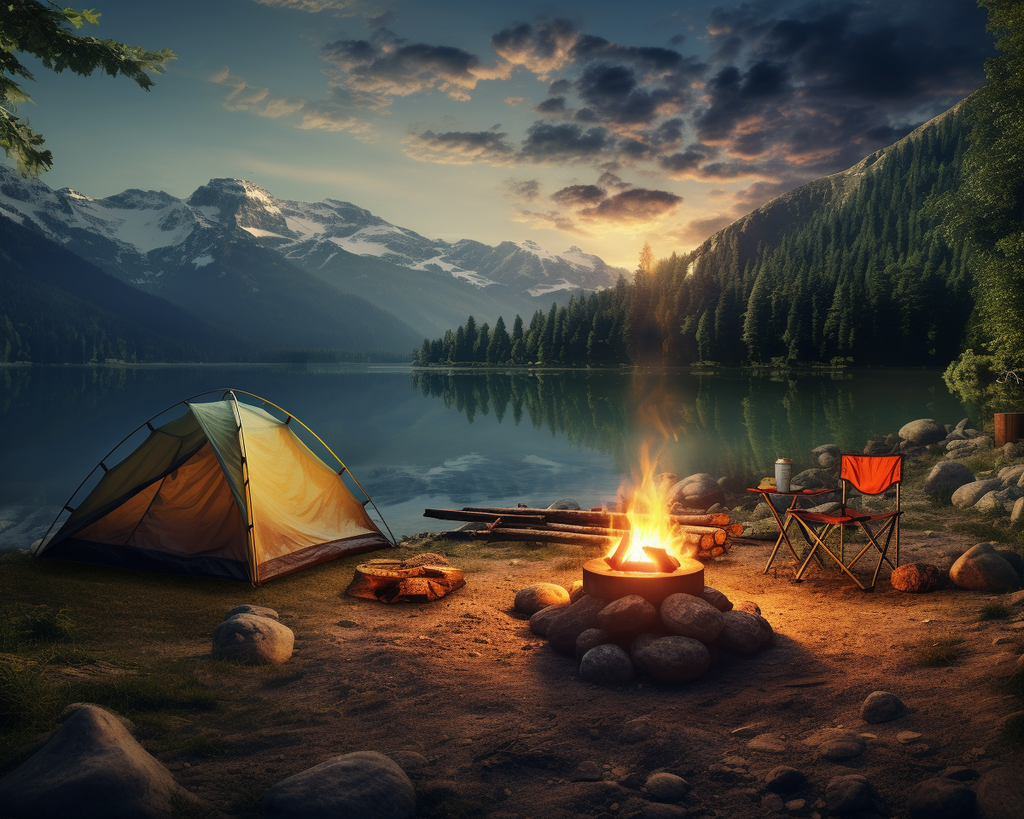 N ° 1 Choisir votre destination de camping.